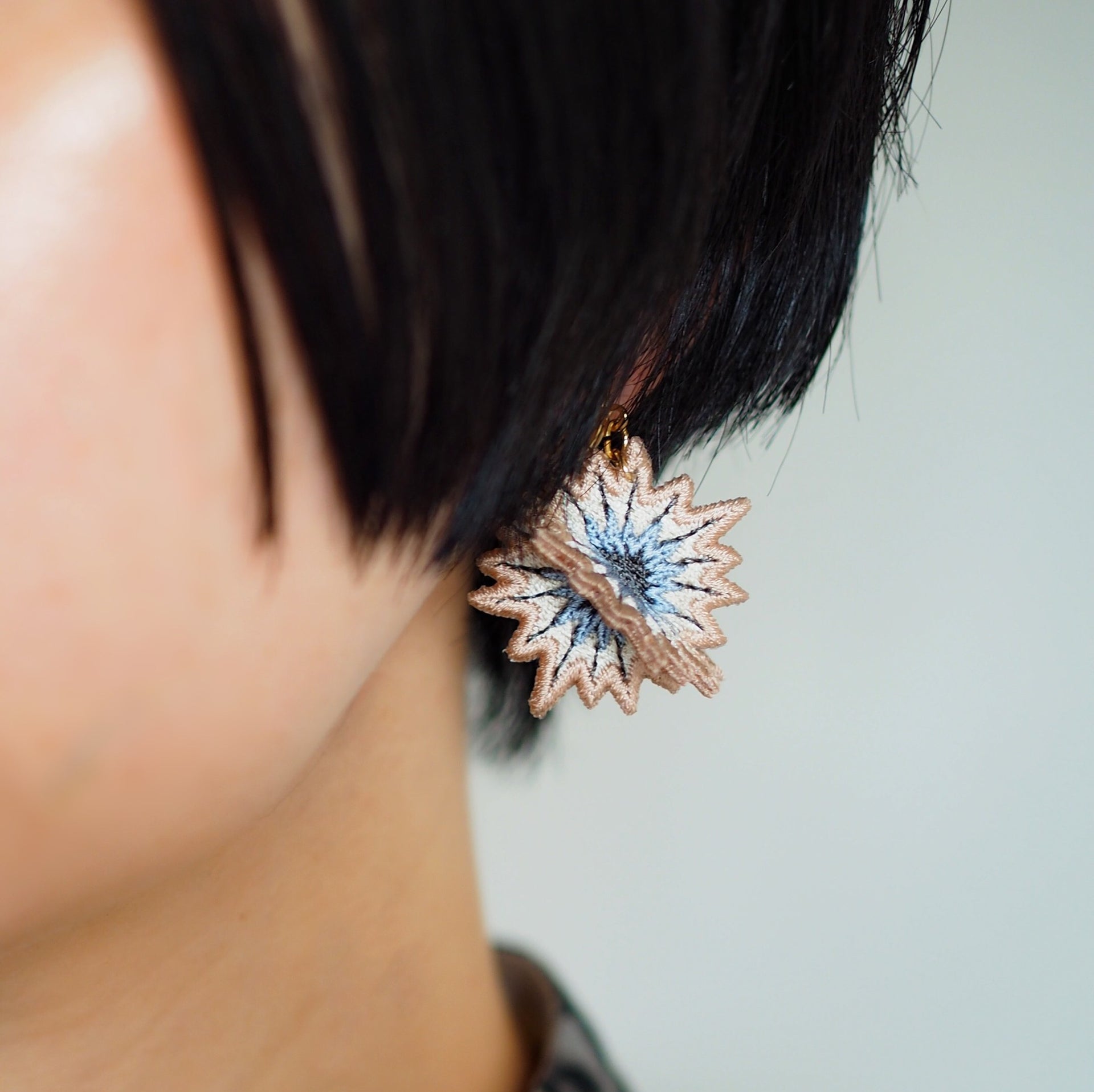 SPUTNIK / EARRINGS / PINK