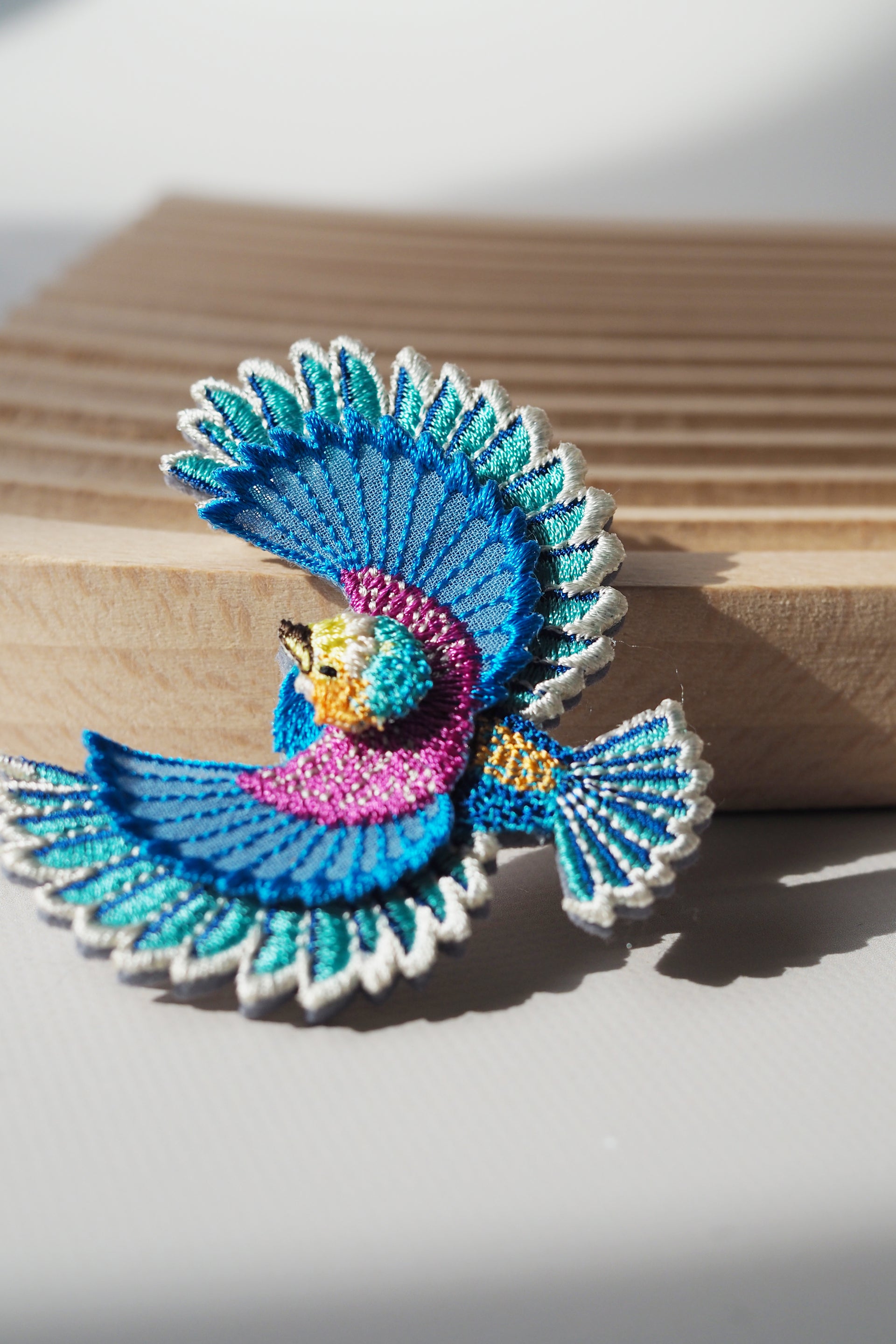 BIRD / EARRINGS / BLUE