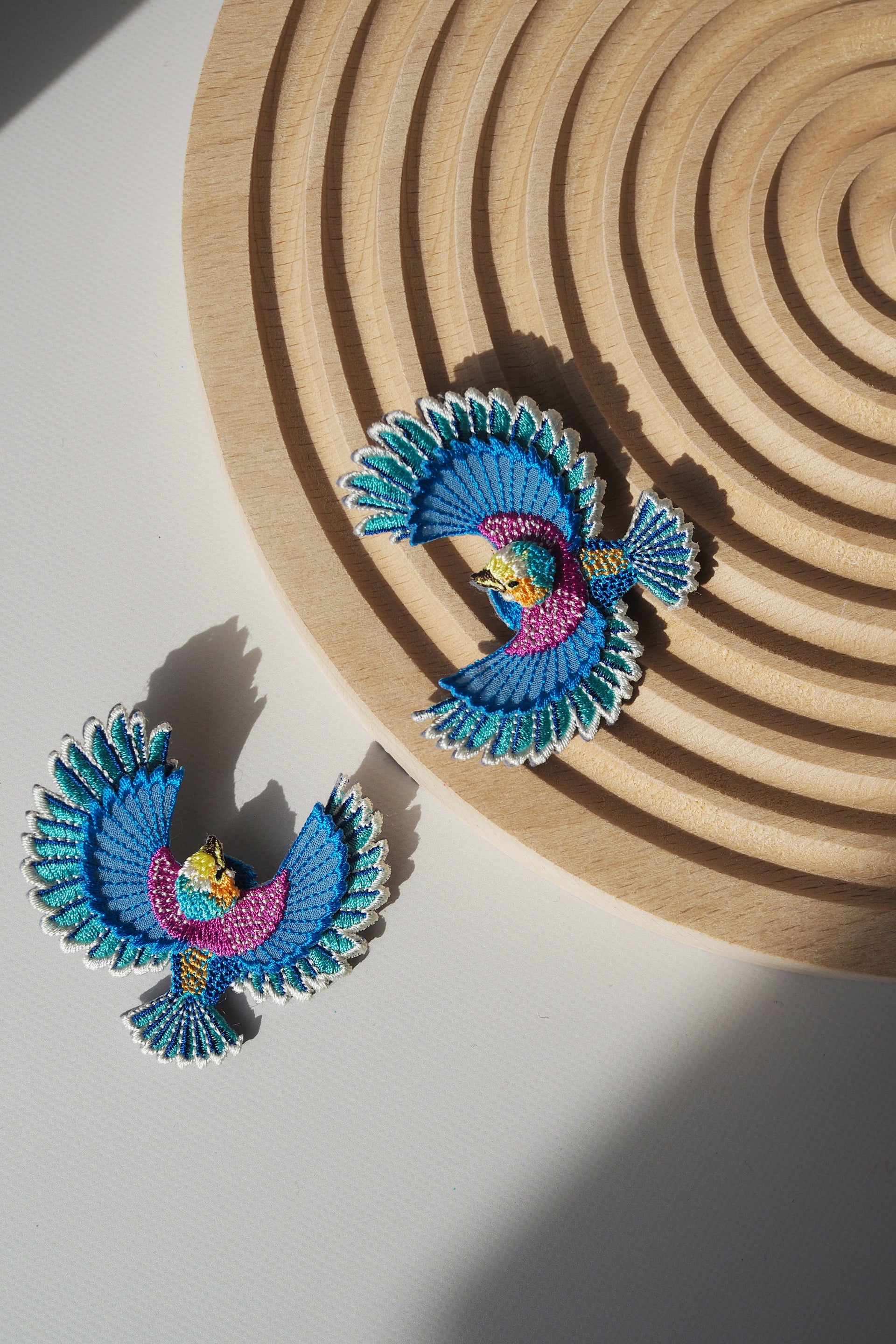 BIRD / EARRINGS / BLUE