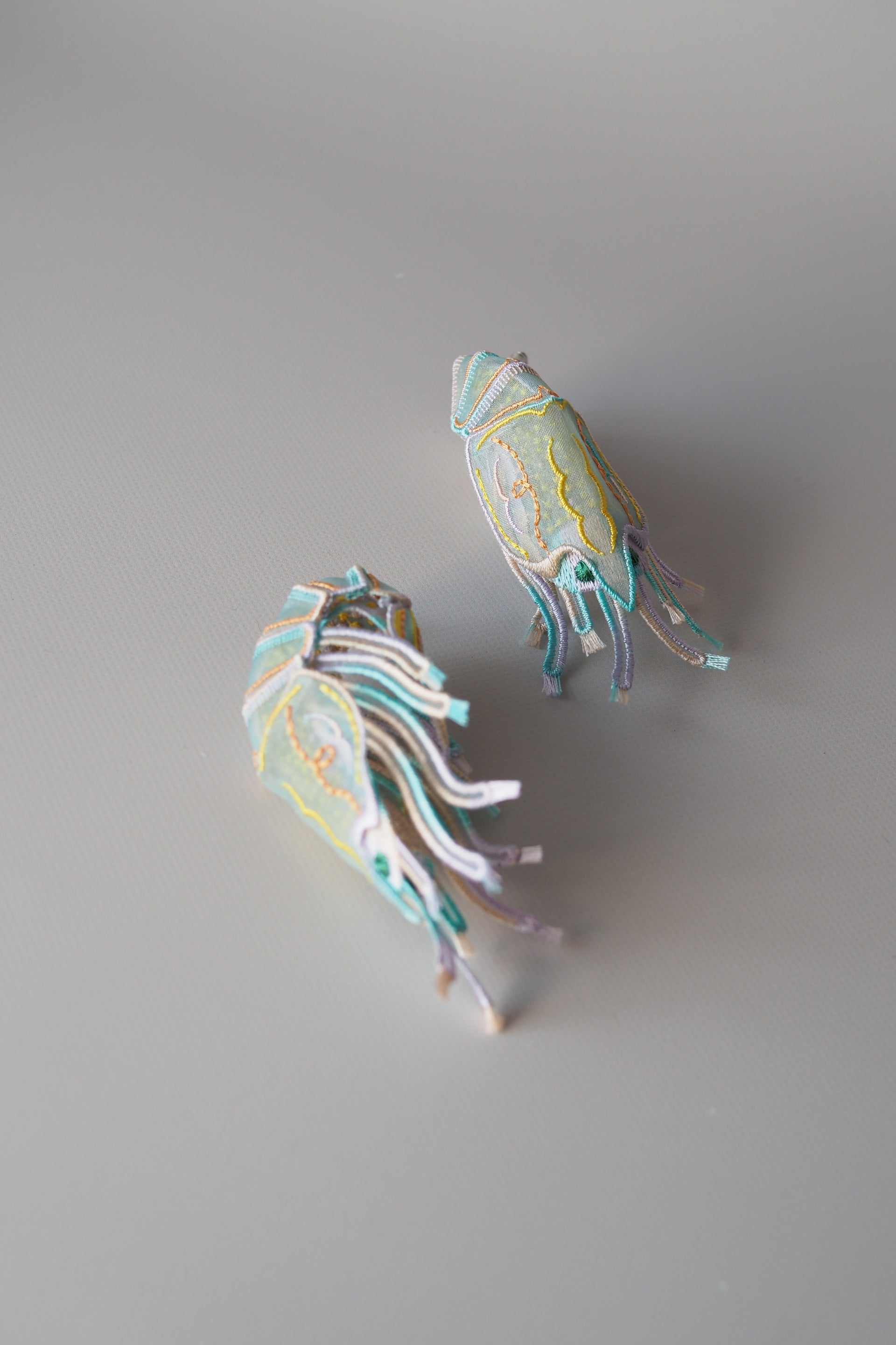 ARRO / SHRIMPS / EARRING / AQUA