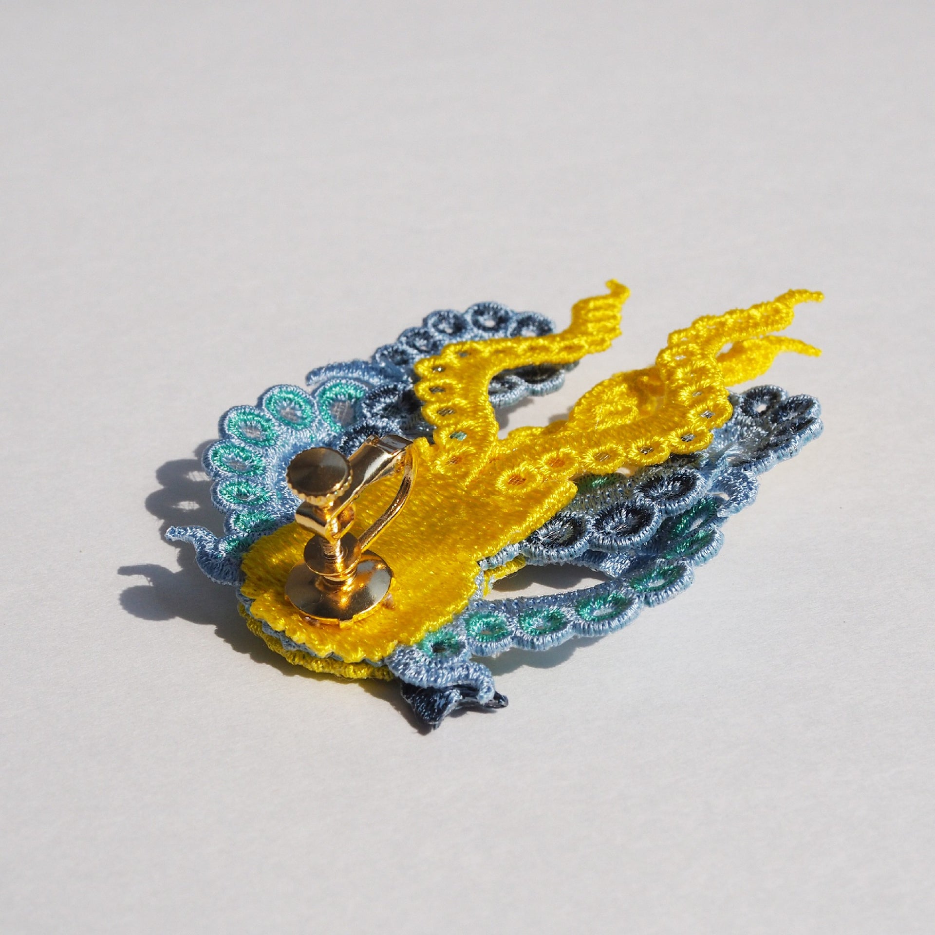 OCTOPUS / EARRING / YELLOW