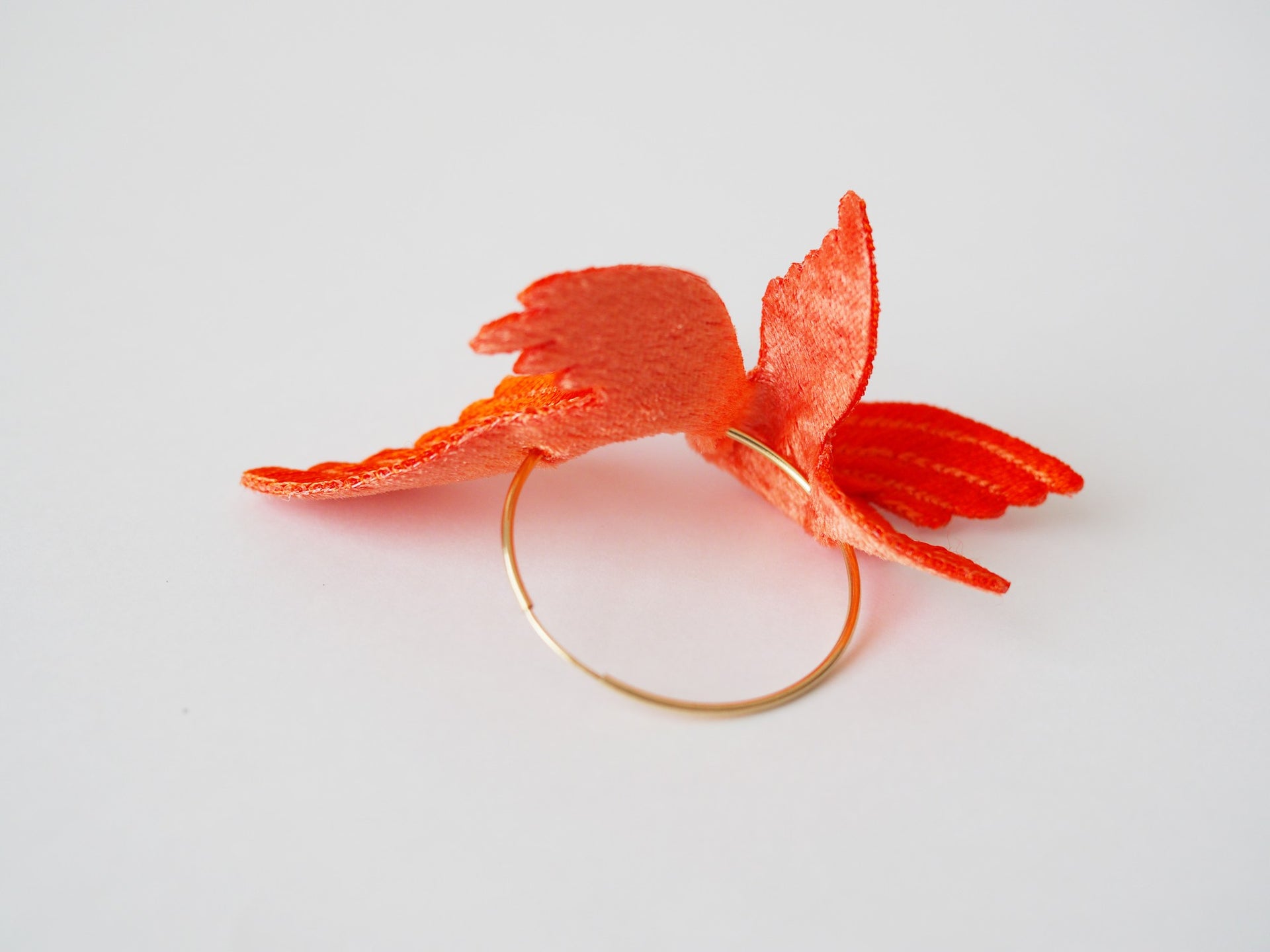 JOY "LITTLE BIRD" / EARRING / ORANGE