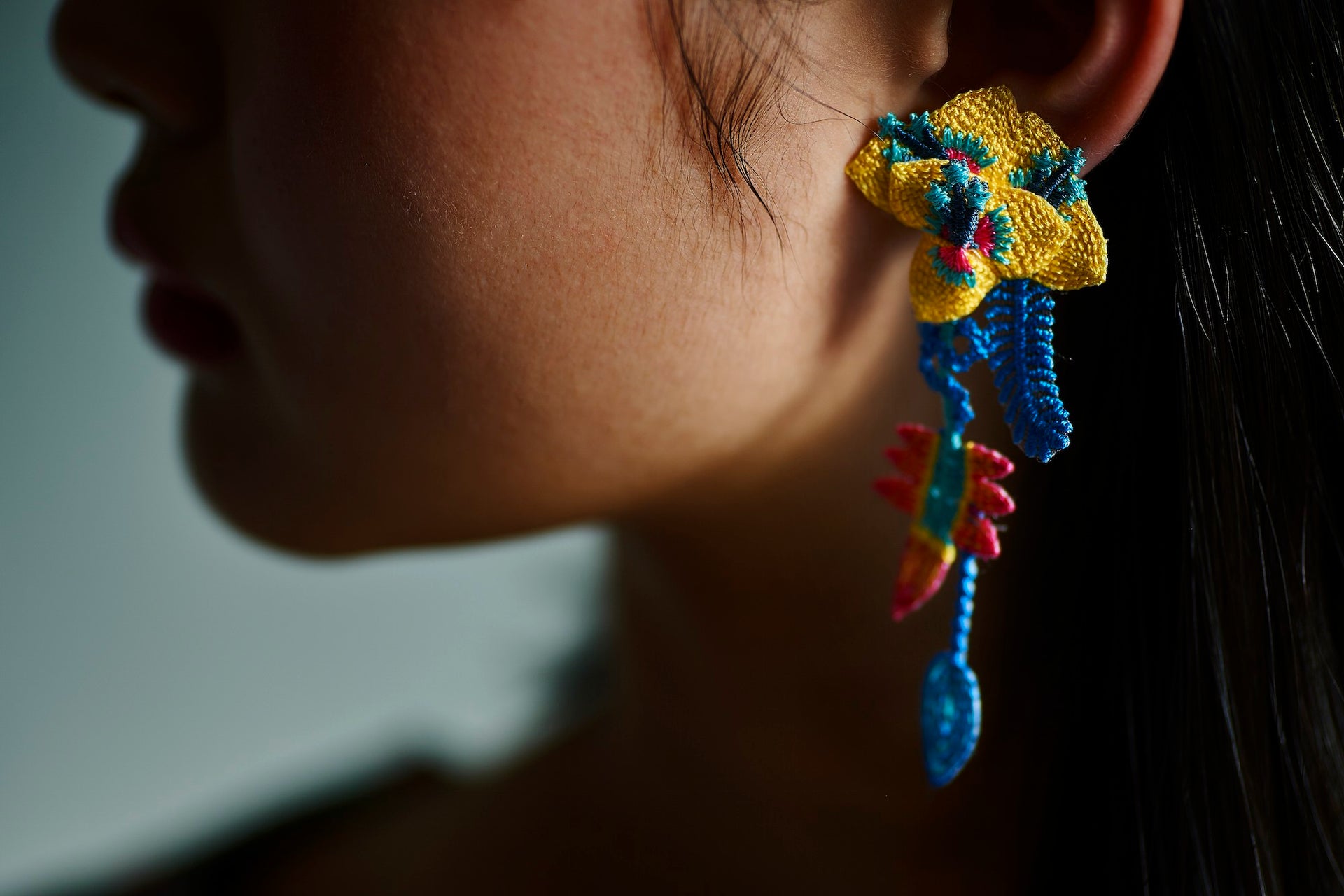 GARDEN / EARRINGS / YELLOW