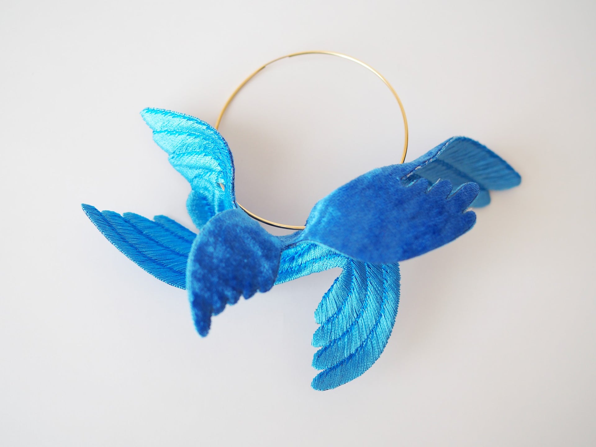 JOY "BIG BIRD" / EARRING / BLUE