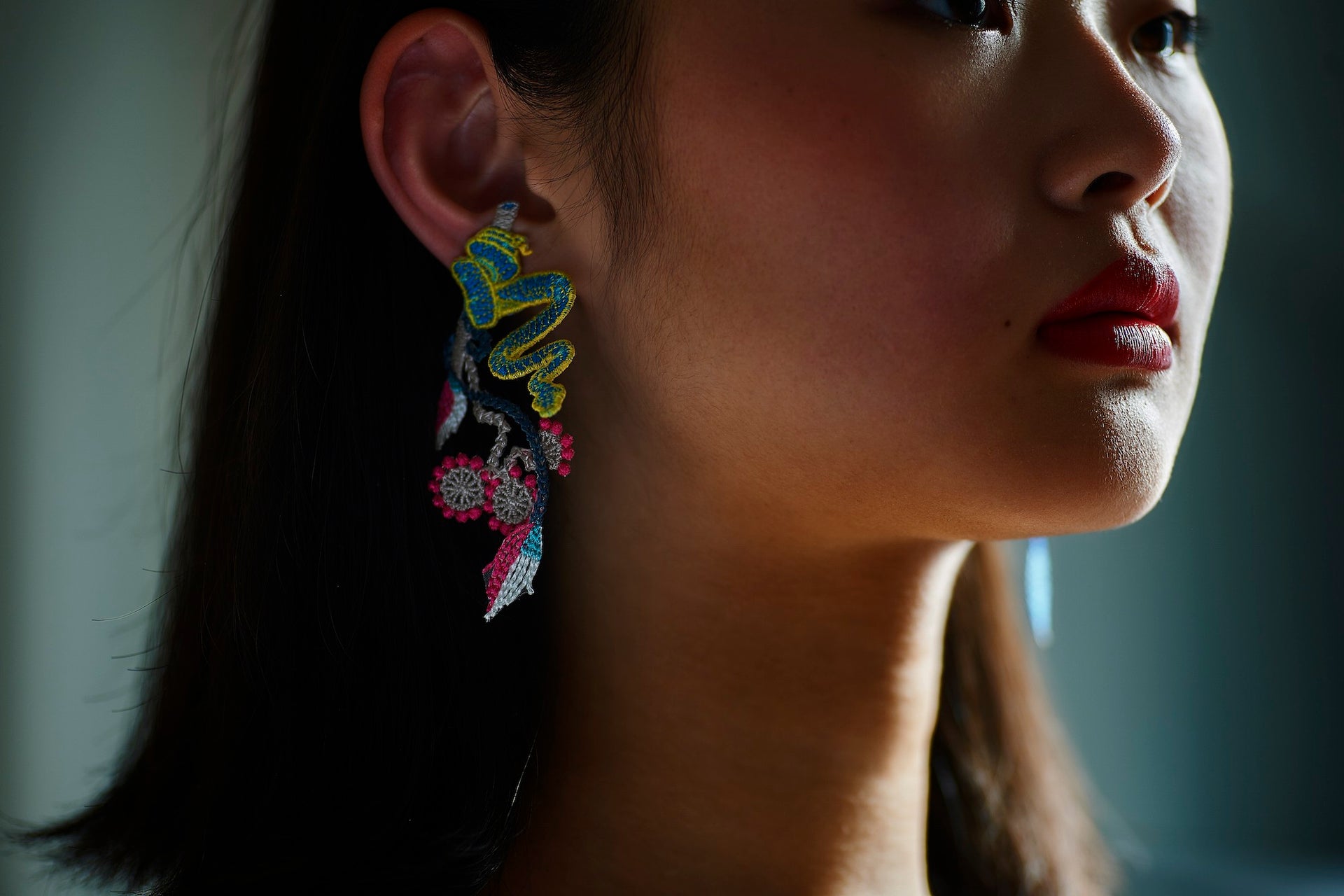 GARDEN / EARRINGS / YELLOW