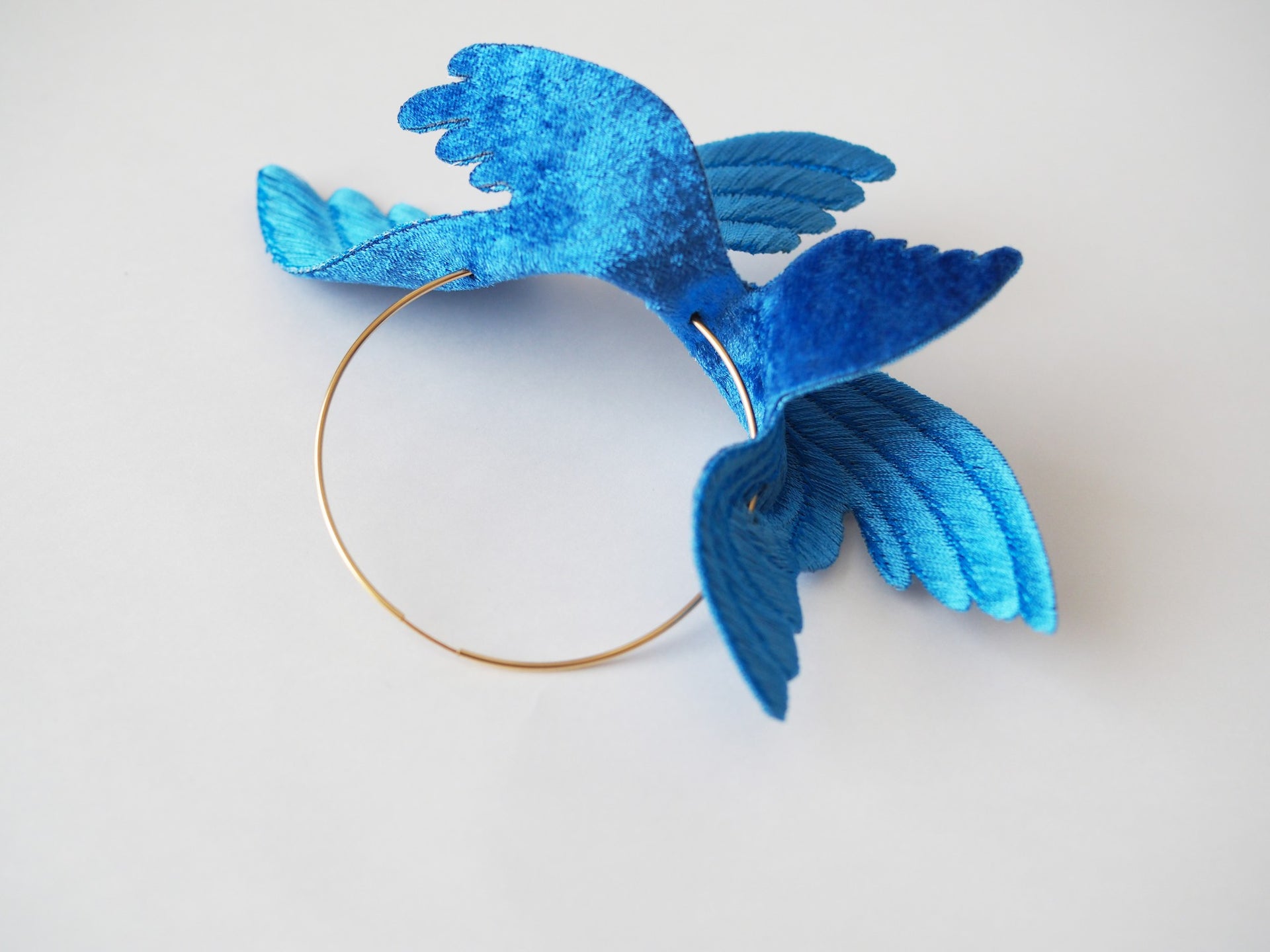 JOY "BIG BIRD" / EARRING / BLUE