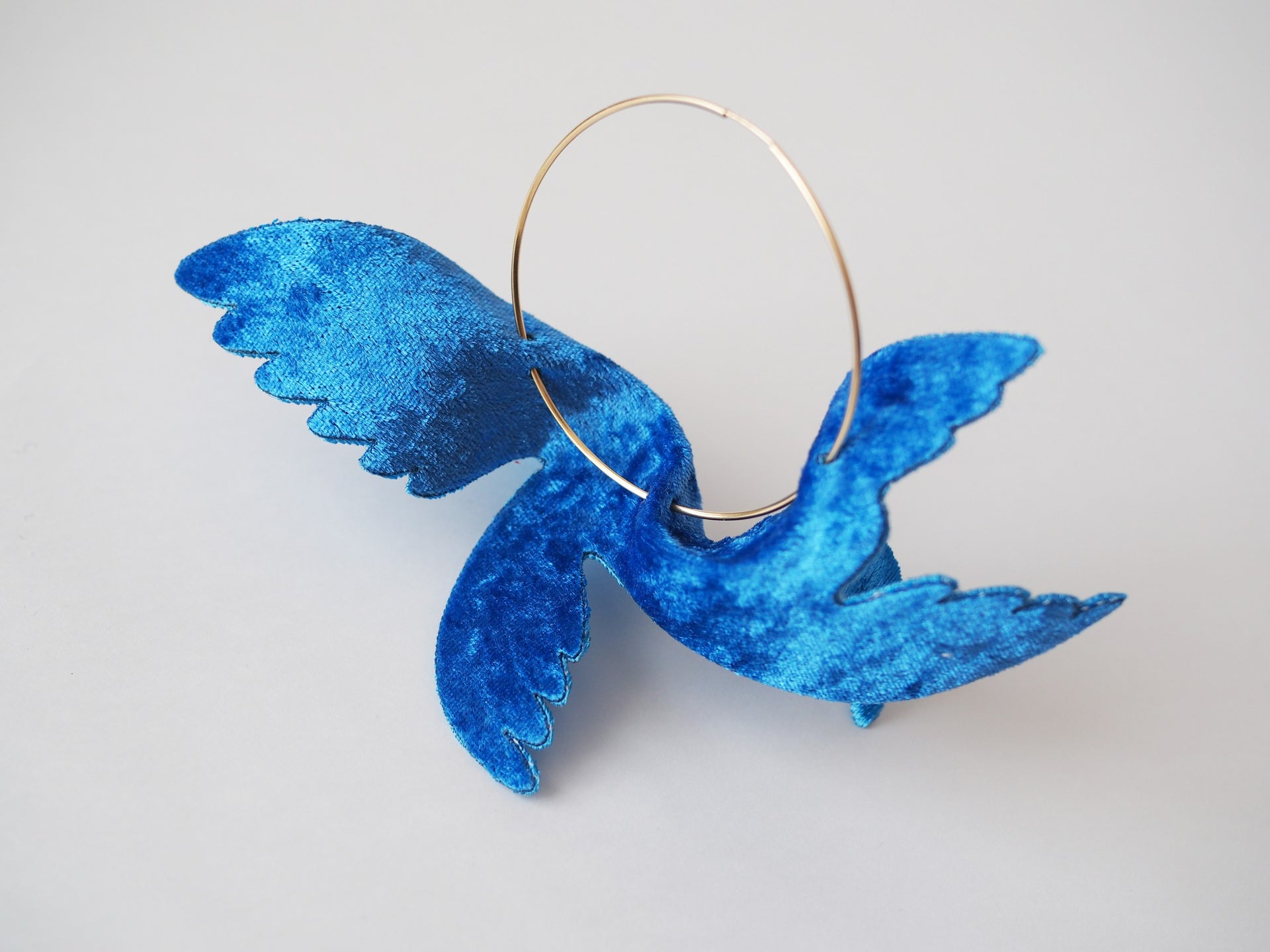 JOY "BIG BIRD" / EARRING / BLUE